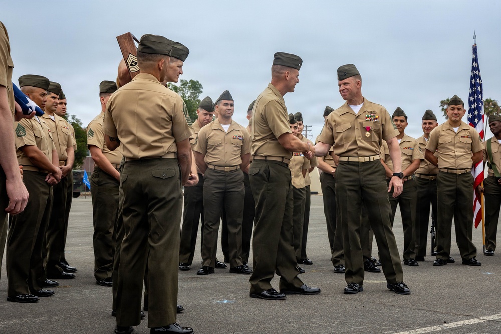 1st Civil Affairs Group Sgt. Maj. Robert K. Lusk Retirement Ceremony