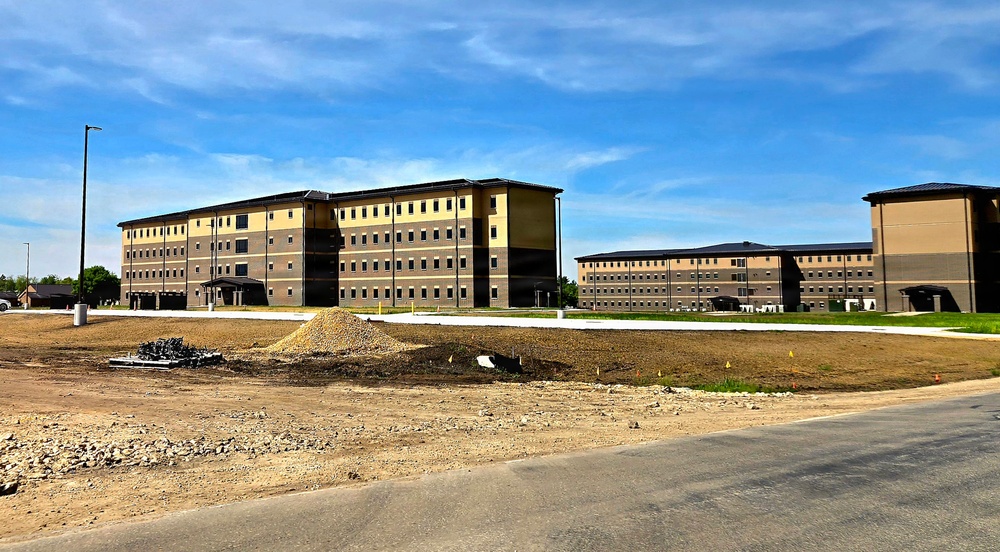 Fort McCoy’s East Barracks Project reaches 98 percent complete, nearing final turnover