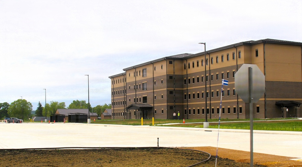 Fort McCoy’s East Barracks Project reaches 98 percent complete, nearing final turnover