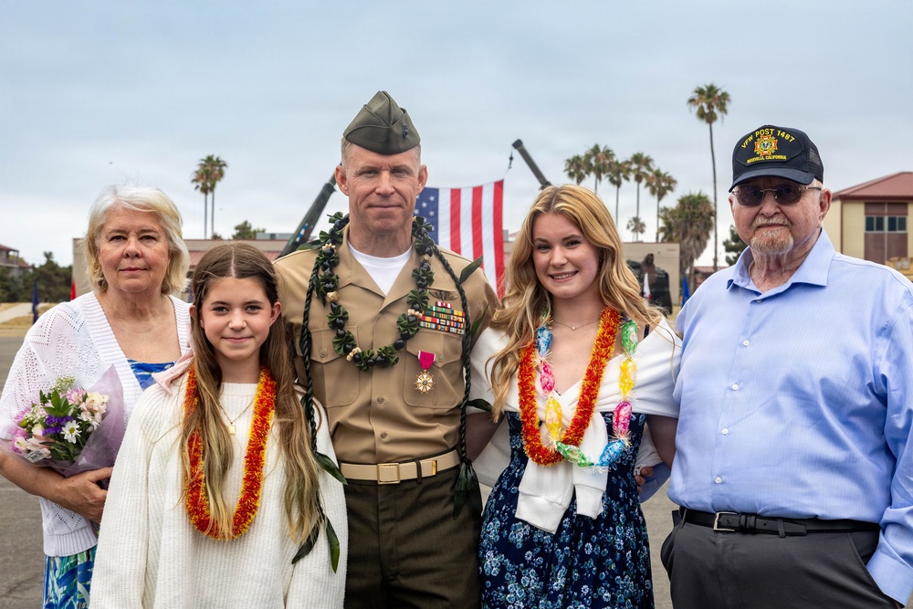 1st Civil Affairs Group Sgt. Maj. Robert K. Lusk Retirement Ceremony