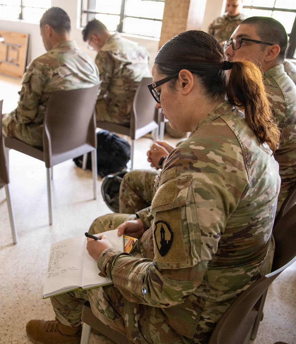 Annual Army's SHARP Training