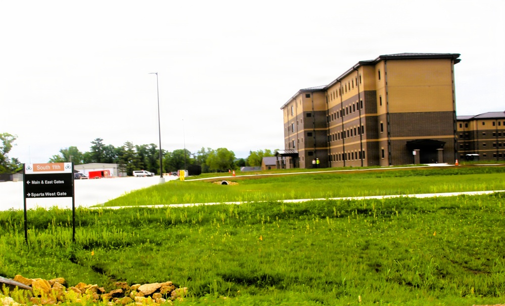 Fort McCoy’s East Barracks Project reaches 98 percent complete, nearing final turnover
