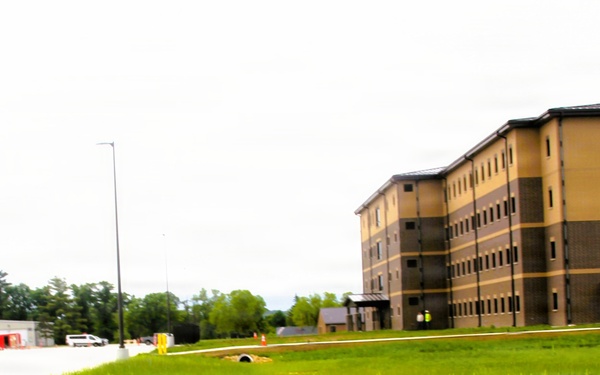 Fort McCoy’s East Barracks Project reaches 98 percent complete, nearing final turnover
