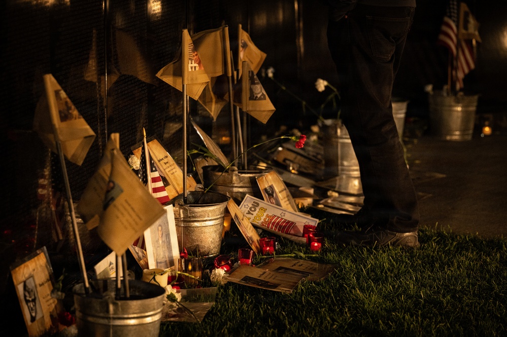 The Mobile Vietnam Memorial Wall, Antelope Valley Wall 2025