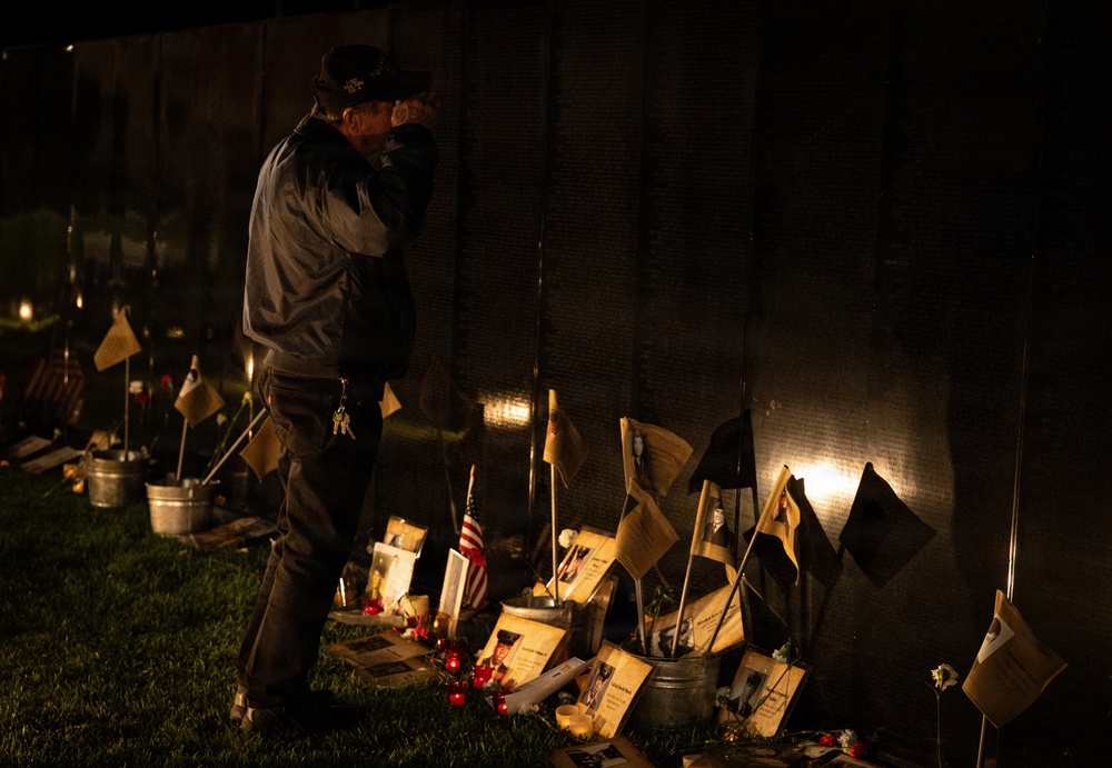 The Mobile Vietnam Memorial Wall, Antelope Valley Wall 2025
