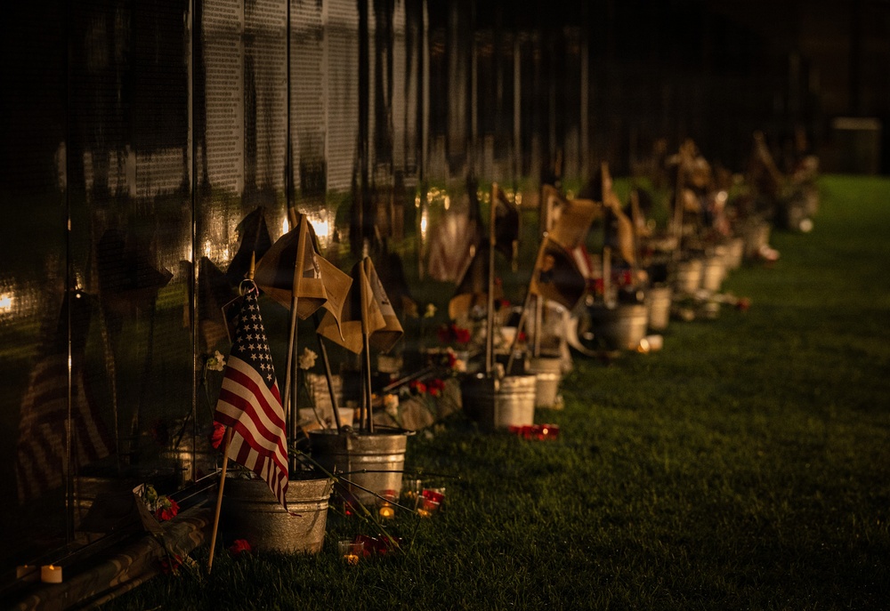 The Mobile Vietnam Memorial Wall, Antelope Valley Wall 2025