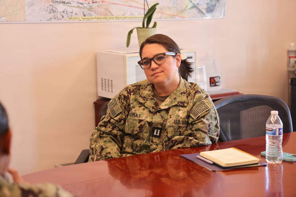 Bridgeport physician gains strategic leadership insight as NMRTC Twentynine Palms’ 'CO for a Day'
