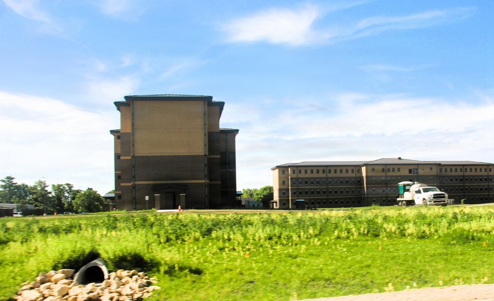 Fort McCoy’s East Barracks Project reaches 98 percent complete, nearing final turnover