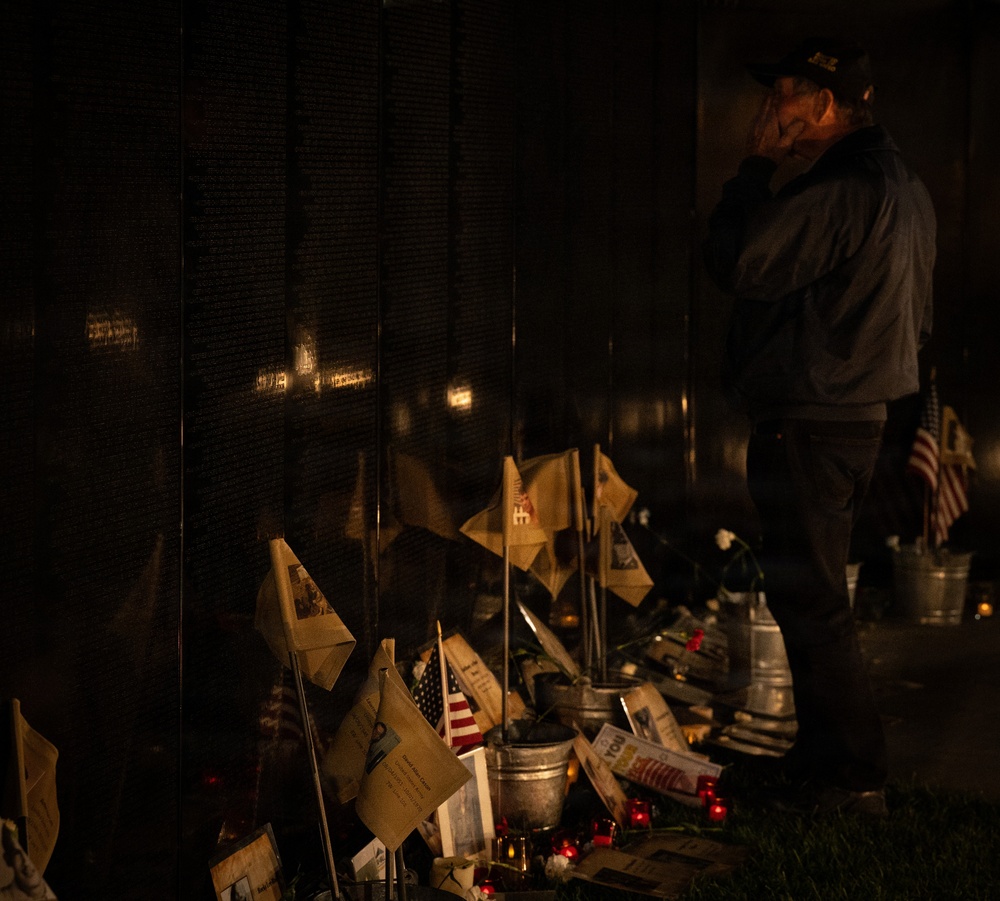 The Mobile Vietnam Memorial Wall, Antelope Valley Wall 2025