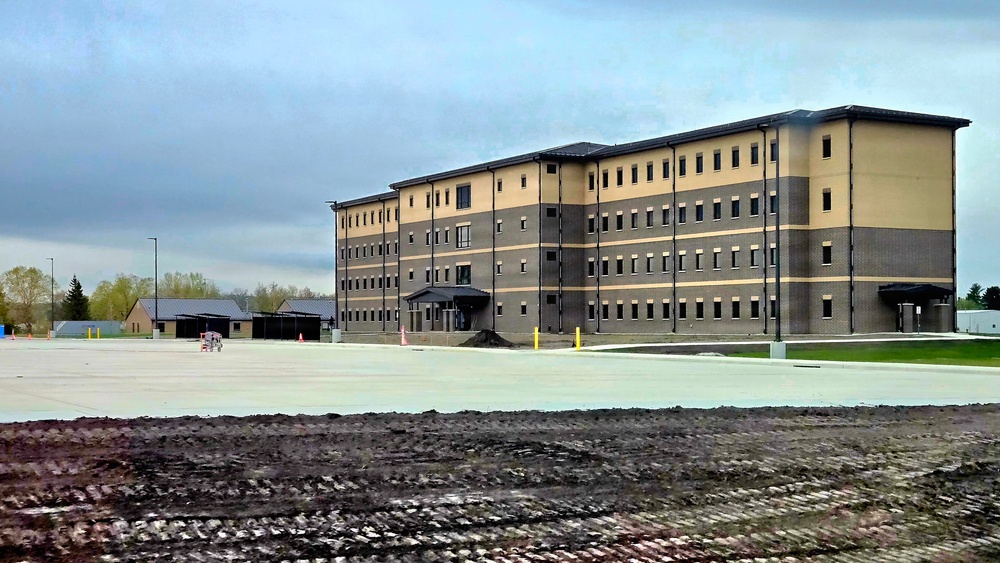 Fort McCoy’s East Barracks Project reaches 98 percent complete, nearing final turnover