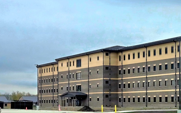 Fort McCoy’s East Barracks Project reaches 98 percent complete, nearing final turnover