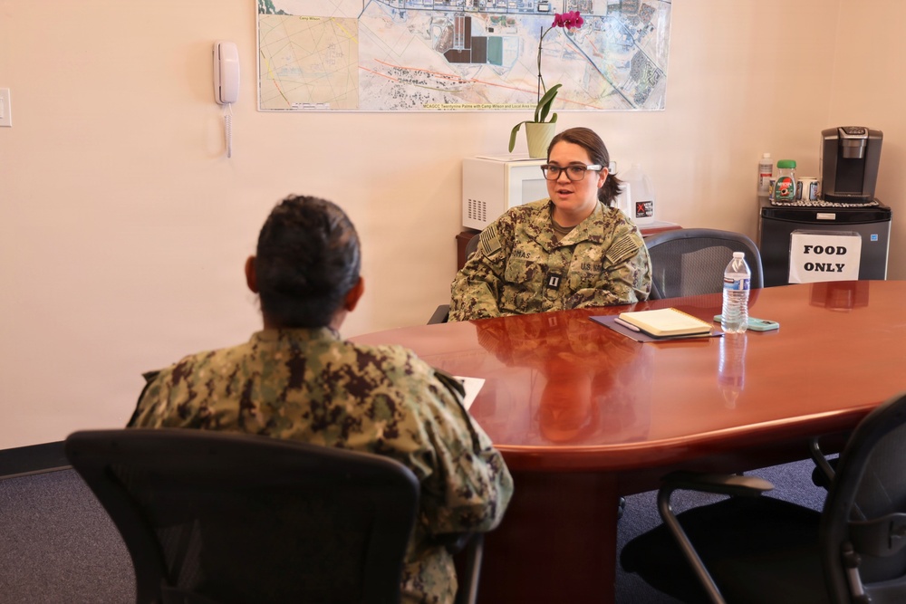 Bridgeport physician gains strategic leadership insight as NMRTC Twentynine Palms’ 'CO for a Day'