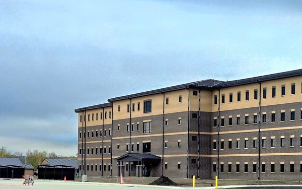 Fort McCoy’s East Barracks Project reaches 98 percent complete, nearing final turnover