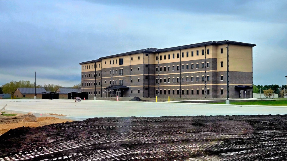 Fort McCoy’s East Barracks Project reaches 98 percent complete, nearing final turnover