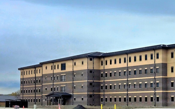 Fort McCoy’s East Barracks Project reaches 98 percent complete, nearing final turnover