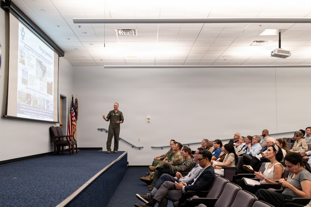 Nellis Leadership host Engagement Day for Civil leaders