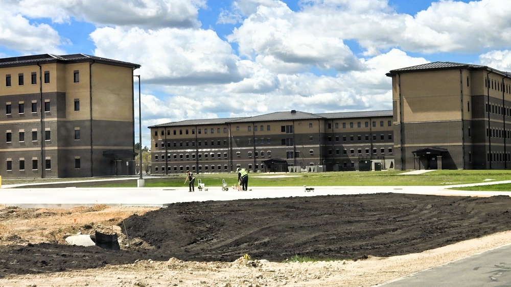 Fort McCoy’s East Barracks Project reaches 98 percent complete, nearing final turnover