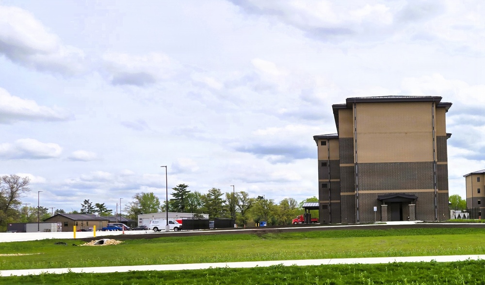 Fort McCoy’s East Barracks Project reaches 98 percent complete, nearing final turnover