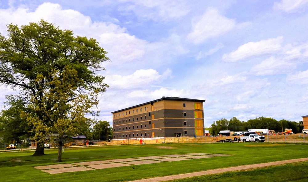 Fort McCoy’s East Barracks Project reaches 98 percent complete, nearing final turnover