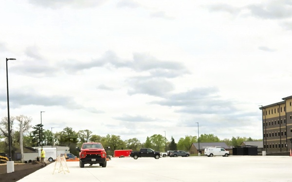 Fort McCoy’s East Barracks Project reaches 98 percent complete, nearing final turnover