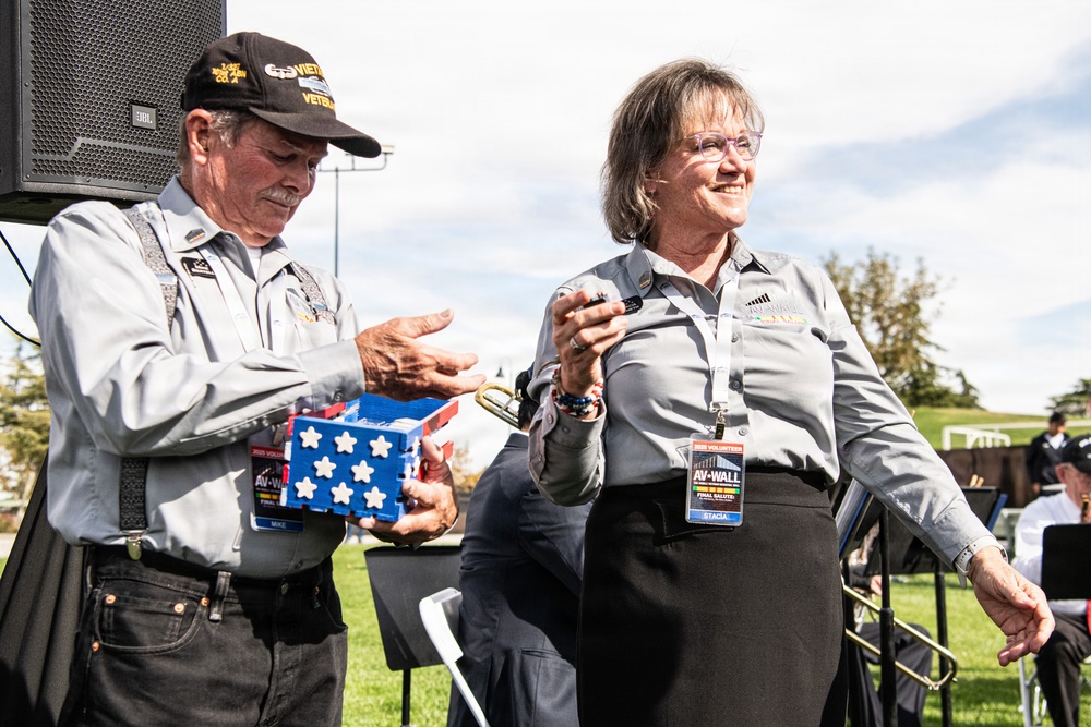 The Mobile Vietnam Memorial Wall, Antelope Valley Wall 2025
