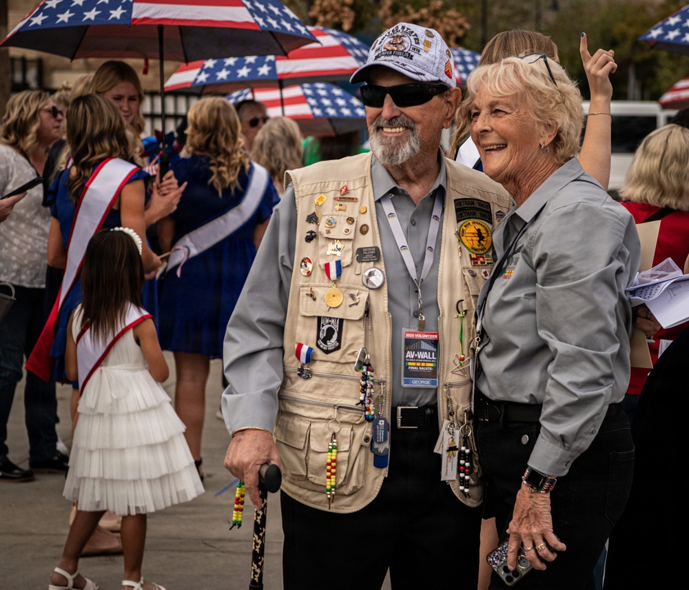 The Mobile Vietnam Memorial Wall, Antelope Valley Wall 2025