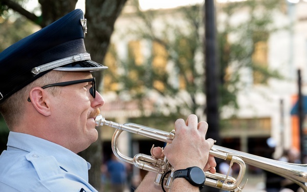 U.S. Air Force Band of the West Performs Memorial Day Concert at Alamo Plaza
