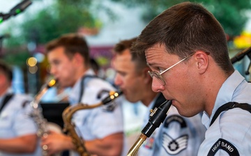 U.S. Air Force Band of the West Performs Memorial Day Concert at Alamo Plaza