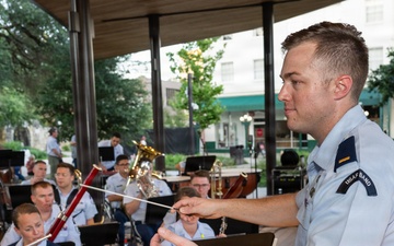 U.S. Air Force Band of the West Performs Memorial Day Concert at Alamo Plaza