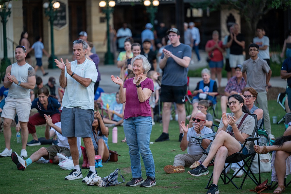 U.S. Air Force Band of the West Performs Memorial Day Concert at Alamo Plaza