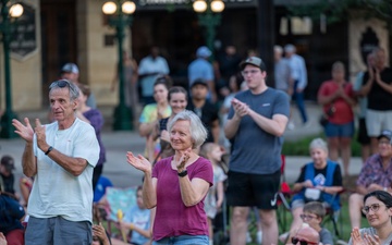 U.S. Air Force Band of the West Performs Memorial Day Concert at Alamo Plaza