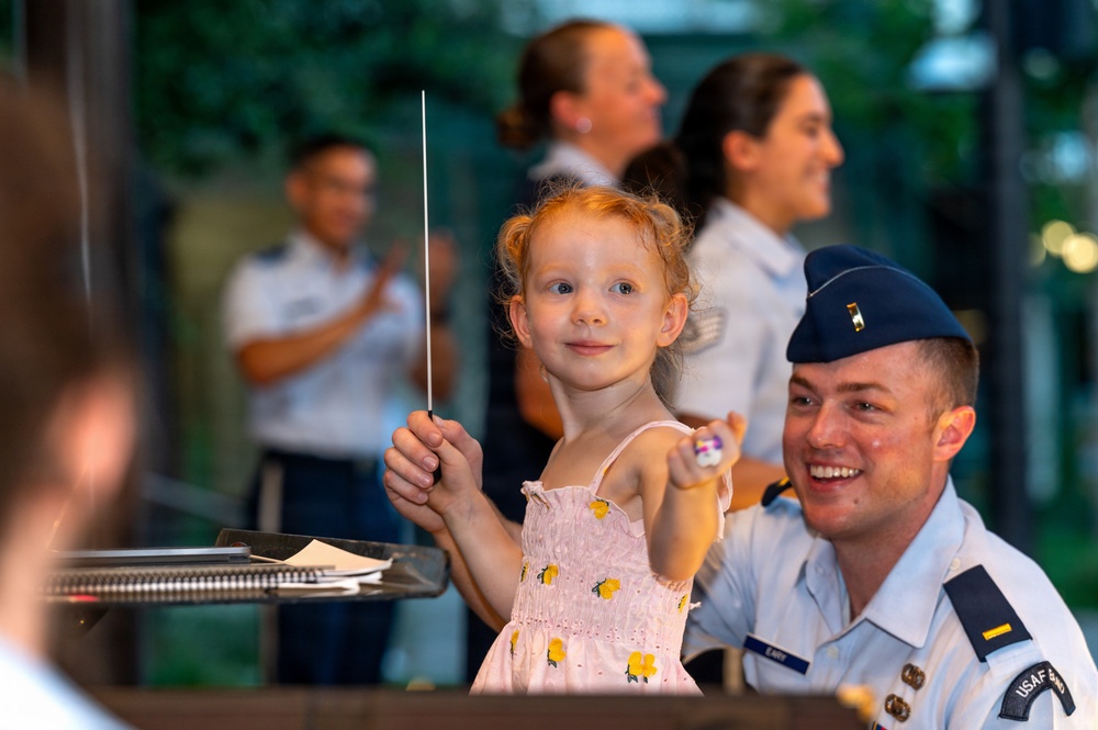 U.S. Air Force Band of the West Performs Memorial Day Concert at Alamo Plaza