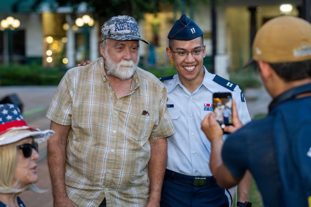 U.S. Air Force Band of the West Performs Memorial Day Concert at Alamo Plaza