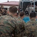 U.S. Marines with 1st CEB host a modified swim qualification for FMF