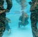 U.S. Marines with 1st CEB host a modified swim qualification for FMF