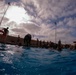 U.S. Marines with 1st CEB host a modified swim qualification for FMF