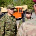 JGSDF Northern Army Commander Briefed by 11th Airborne Senior Leaders