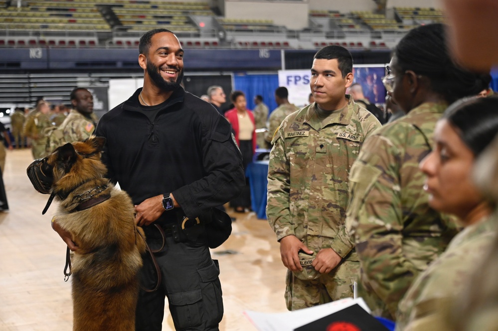 D.C. National Guard Hosts Law Enforcement Career Fair