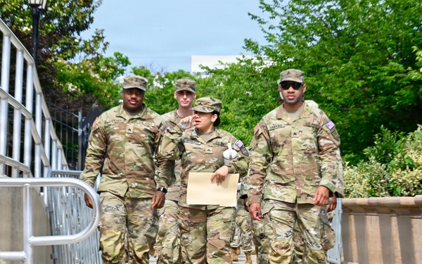 D.C. National Guard Hosts Law Enforcement Career Fair