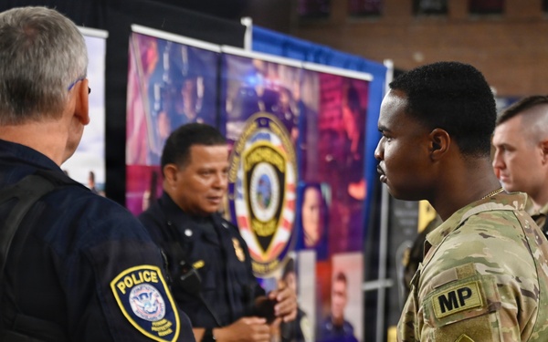 D.C. National Guard Hosts Law Enforcement Career Fair