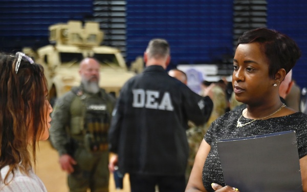 D.C. National Guard Hosts Law Enforcement Career Fair