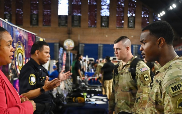 D.C. National Guard Hosts Law Enforcement Career Fair
