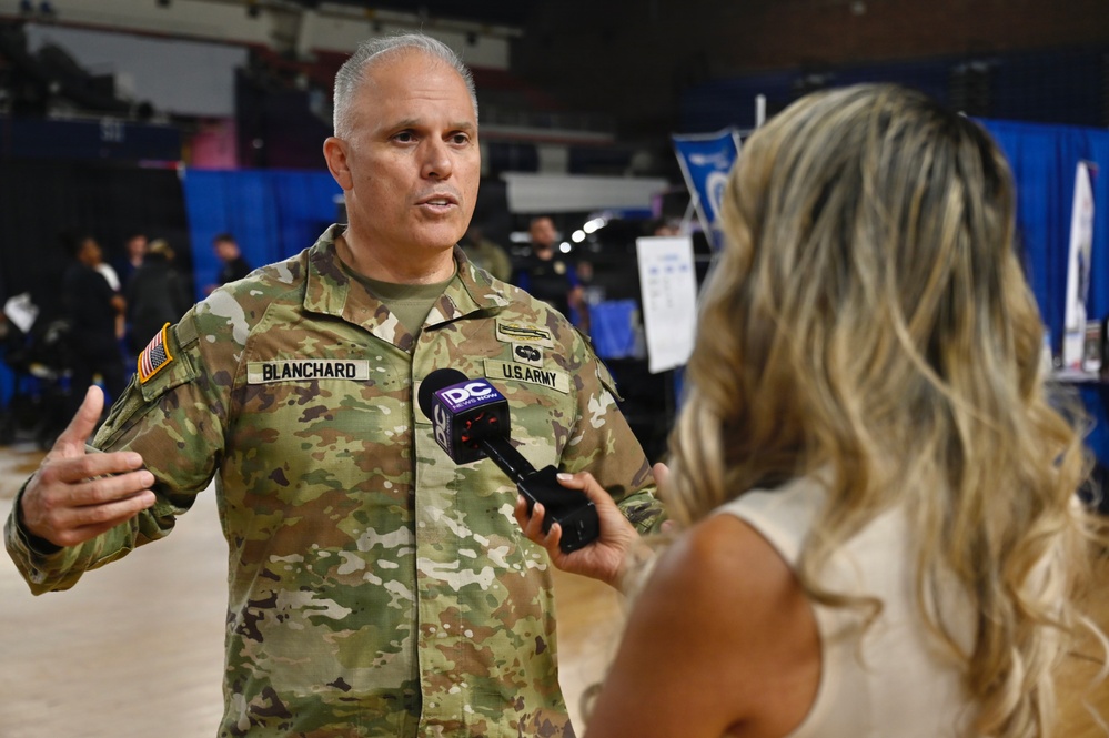D.C. National Guard Hosts Law Enforcement Career Fair