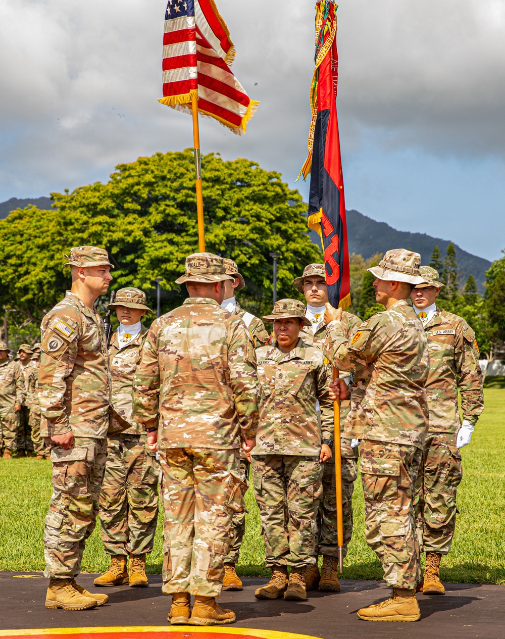 25th Division Sustainment Troops Battalion Change of Command Ceremony
