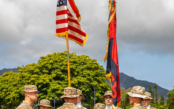 25th Division Sustainment Troops Battalion Change of Command Ceremony