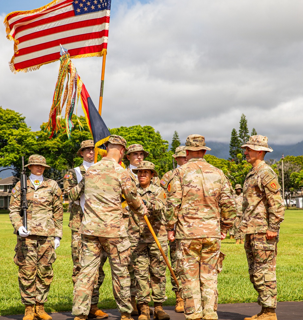25th Division Sustainment Troops Battalion Change of Command Ceremony