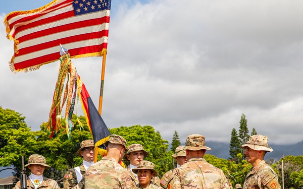 25th Division Sustainment Troops Battalion Change of Command Ceremony