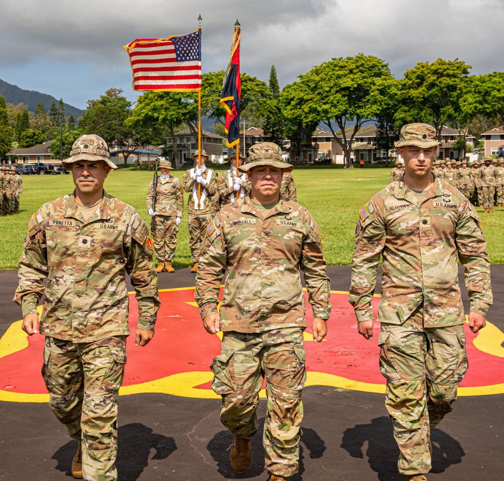 25th Division Sustainment Troops Battalion Change of Command Ceremony