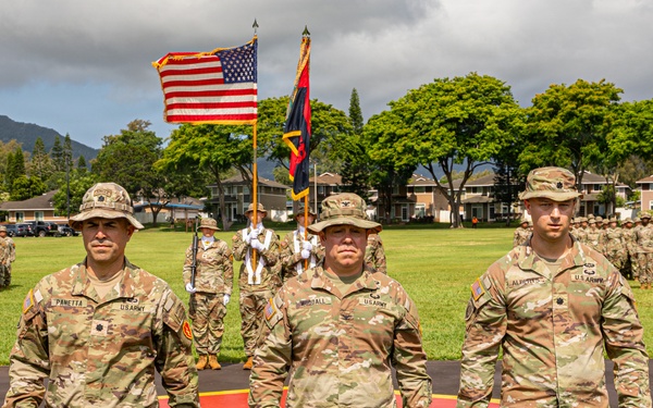 25th Division Sustainment Troops Battalion Change of Command Ceremony