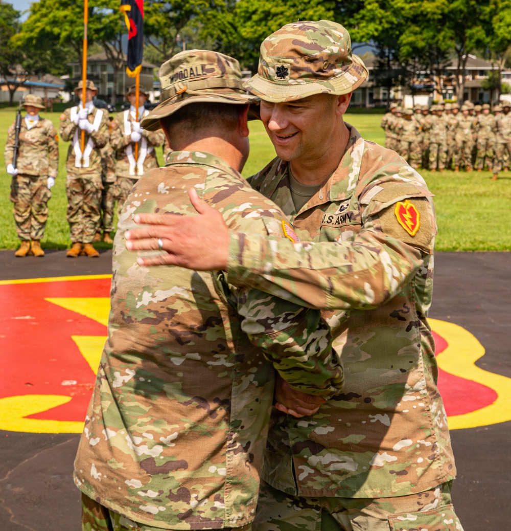 25th Division Sustainment Troops Battalion Change of Command Ceremony